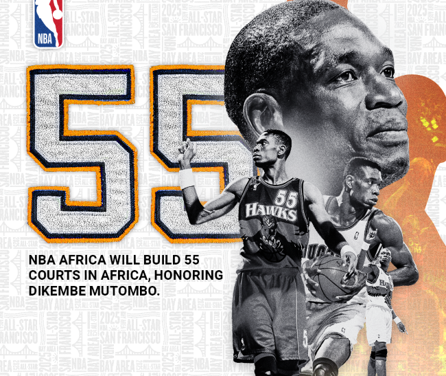 NBA Africa Creates Annual Dikembe Mutombo Humanitarian Award