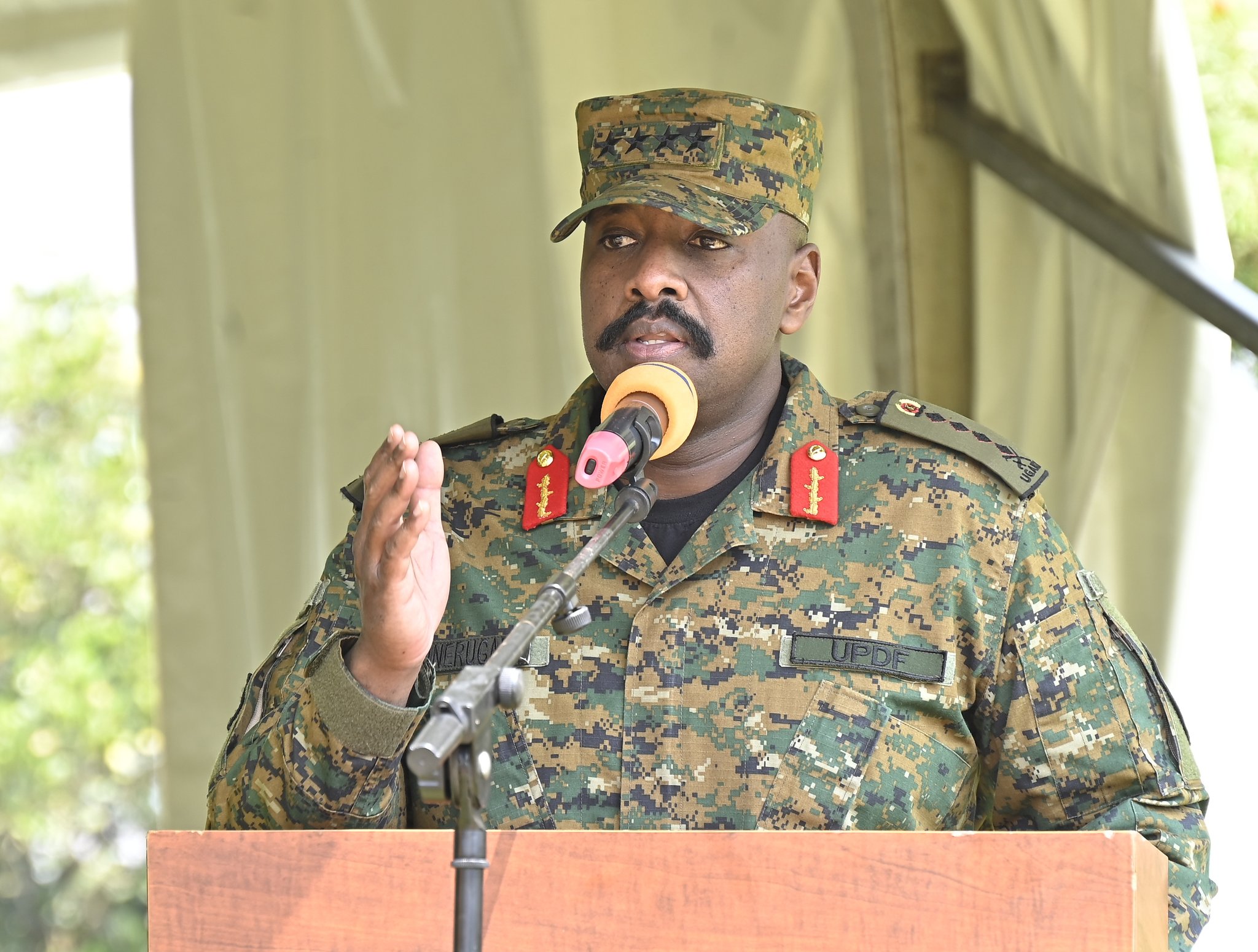 Gen. Muhoozi promotes Brig. Muwonge, tasks him to Lead Fight Against ADF in DRC