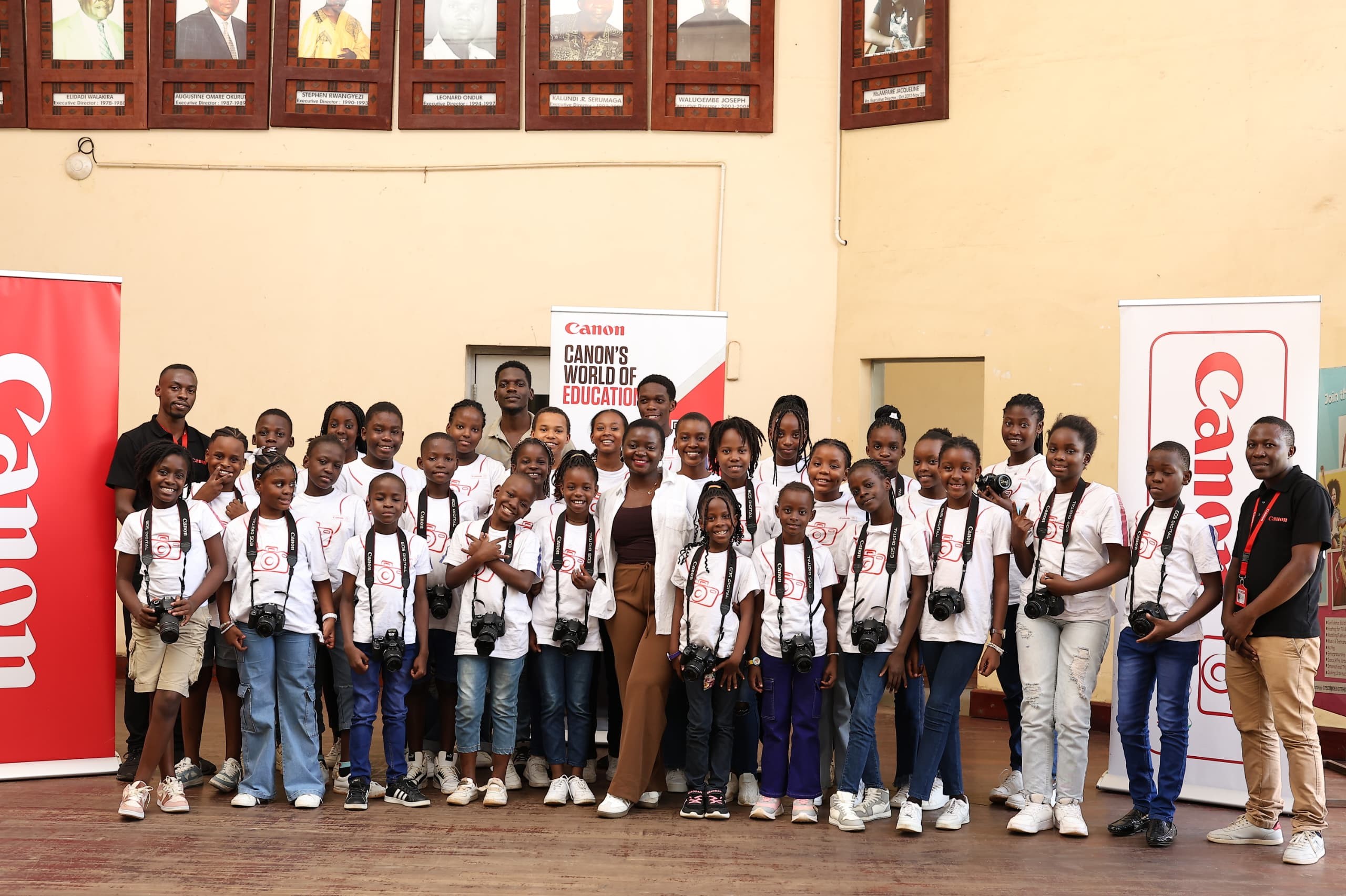 Canon Academy Juniors Partners with Star Kids Club to Ignite Creativity in Kampala’s Young Talent through Photography Training