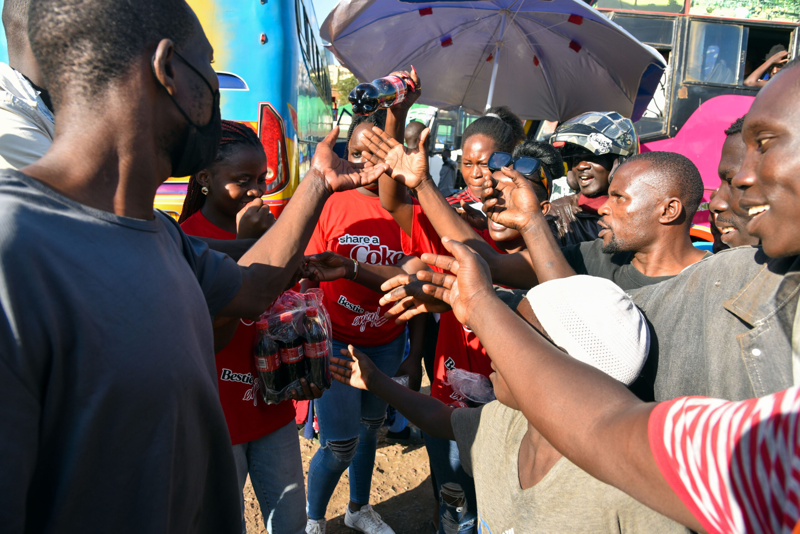 Joy, Laughter as Coca-Cola Engages Commuters with Personalized Bottle Drive