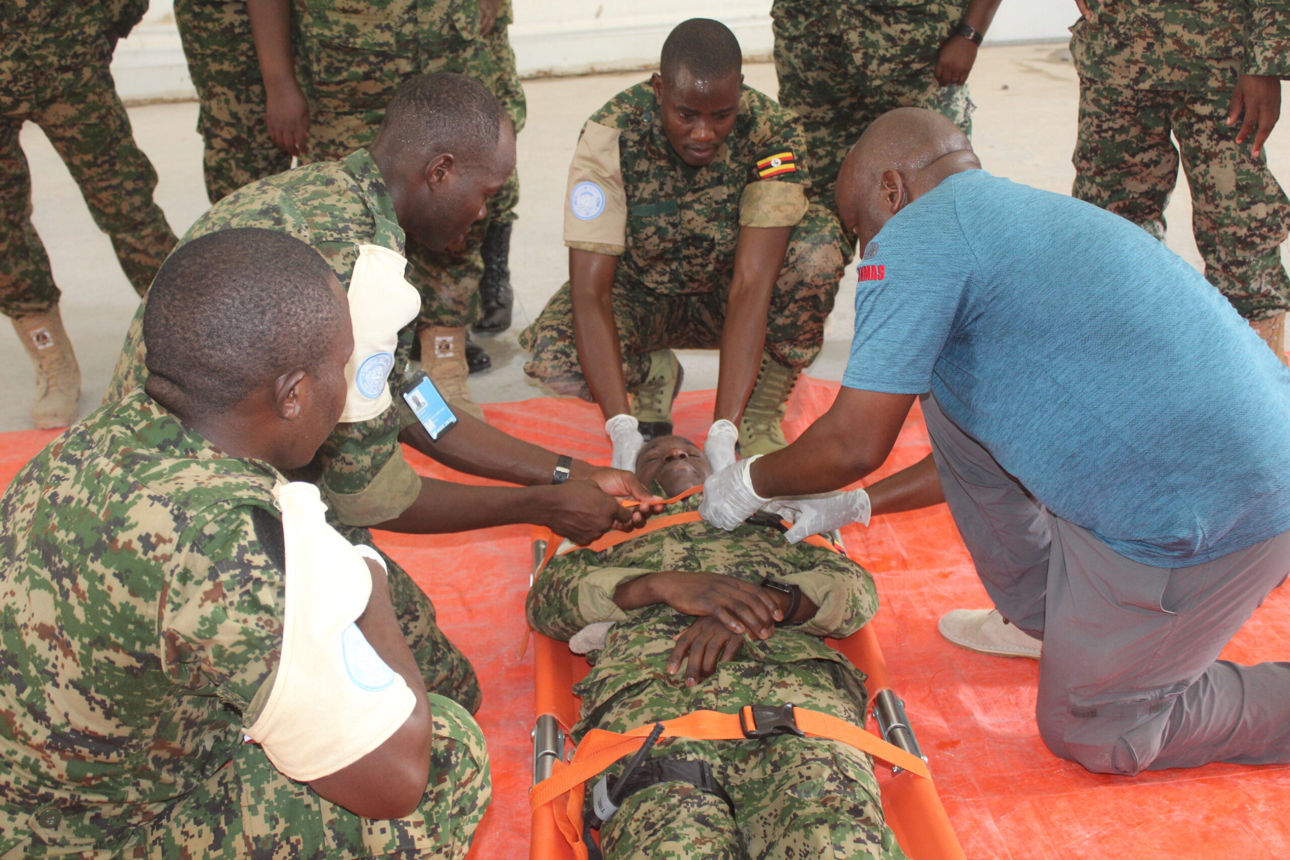 UPDF Troops Sharpen Lifesaving Skills in Somalia