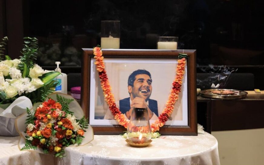 Grief as Rajiv Ruparelia’s Body returns Home One Last Time