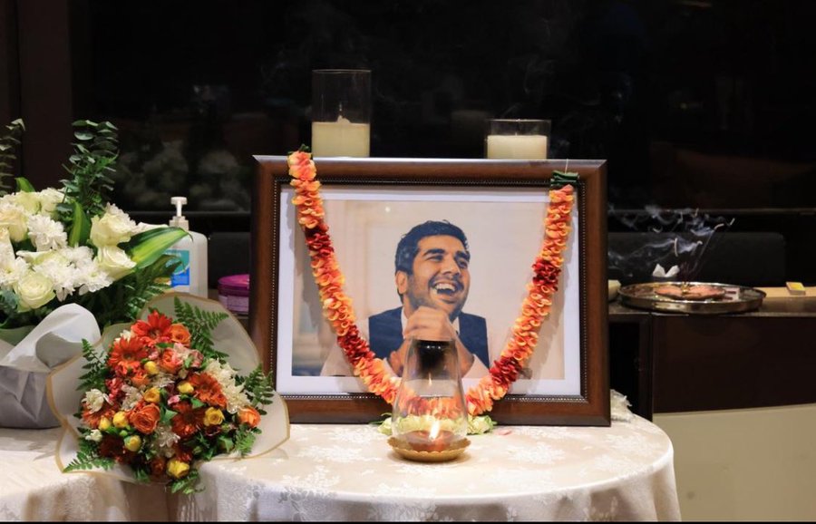 Grief as Rajiv Ruparelia’s Body returns Home One Last Time