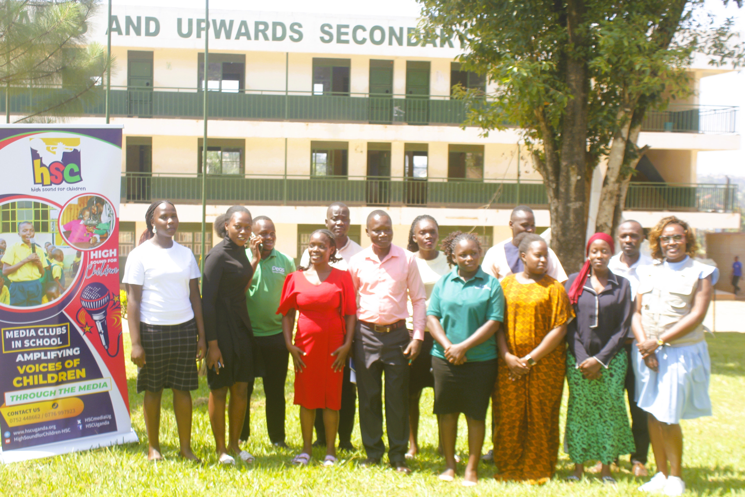 High Sound for Children Uganda Partners with PEAS to Promote Safe Media Use in Schools