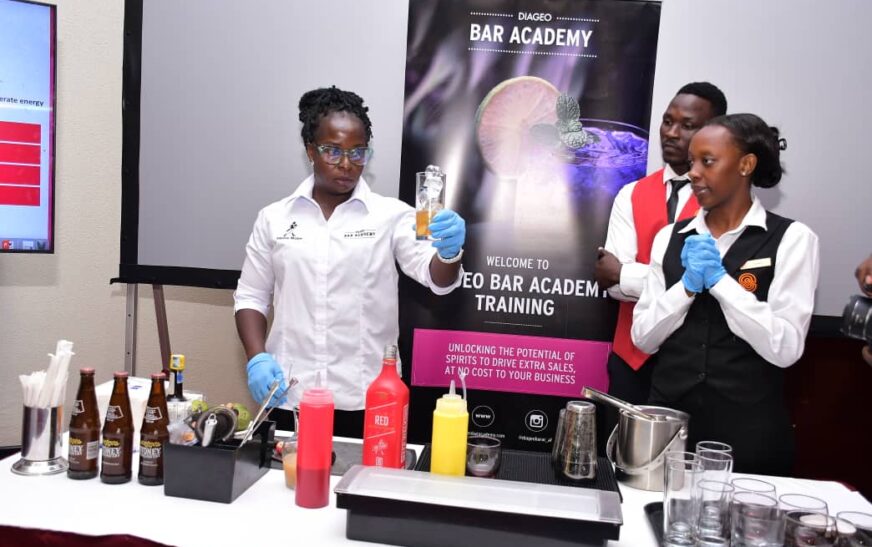 Diageo Academy Equips over 1,600 Ugandans with Hospitality Skills