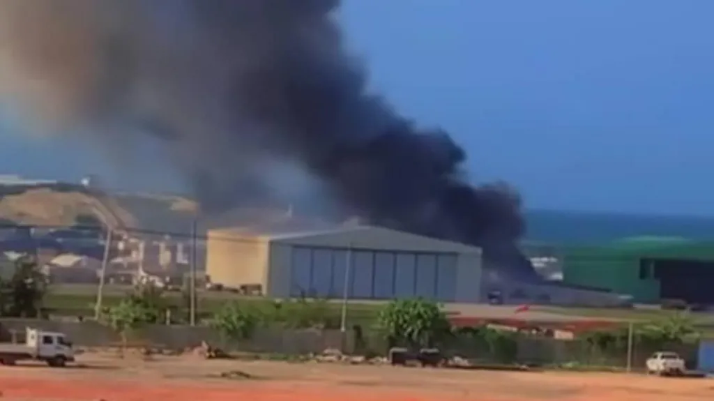 UPDF helicopter crashes and catches fire in Somalia