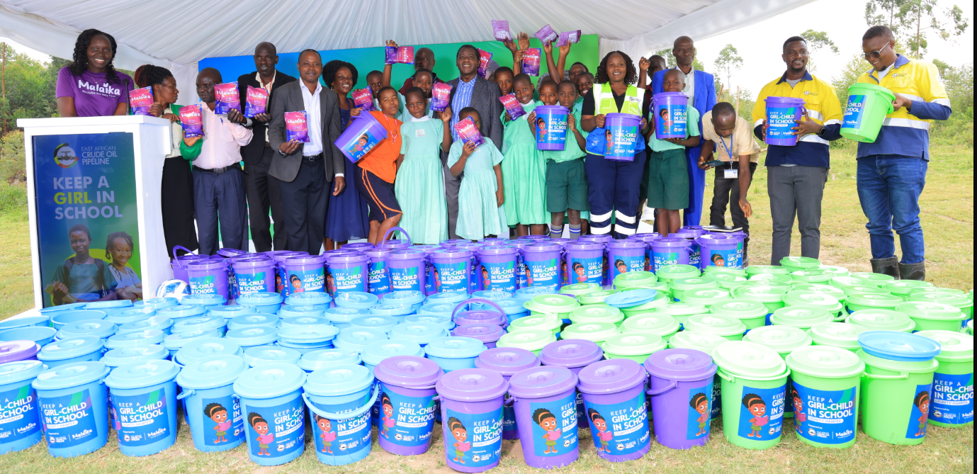 EACOP, Malaika launch initiative to Tackle Menstrual Health Challenges and Boost Girls’ Education