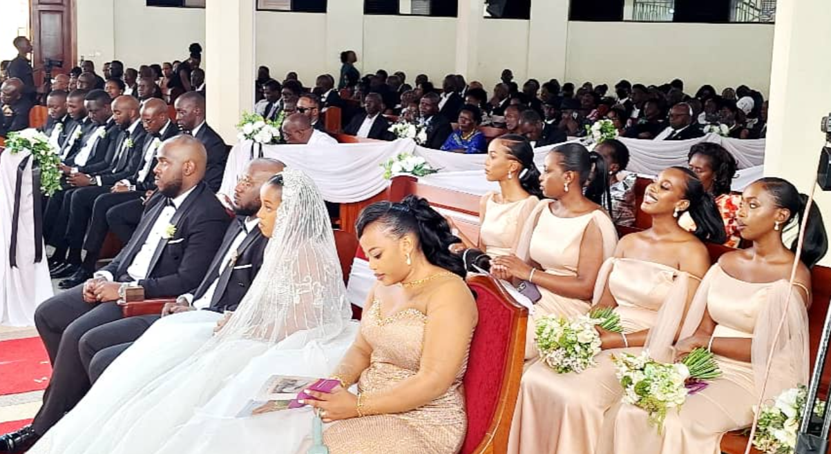 Pictorial: Gen. Katumba Wamala’s Son Weds Gen. Hudson Mukasa’s Daughter