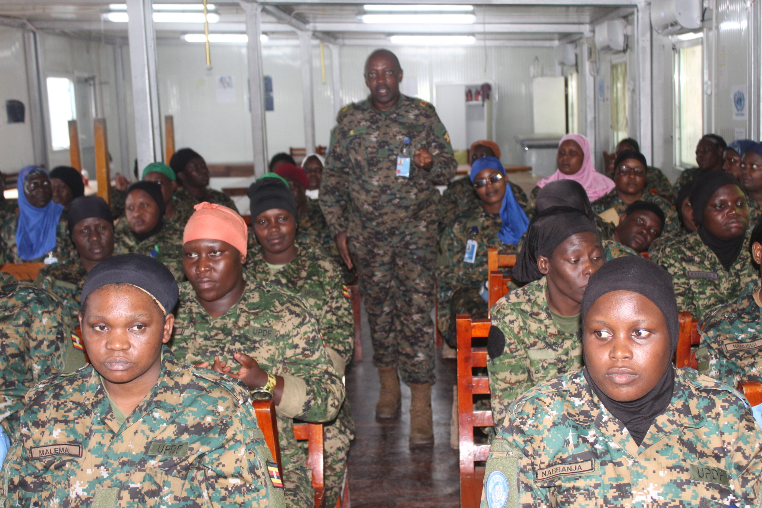 UNGU-XI Commander Rallies Female UPDF Troops To Remain Alert In Somalia
