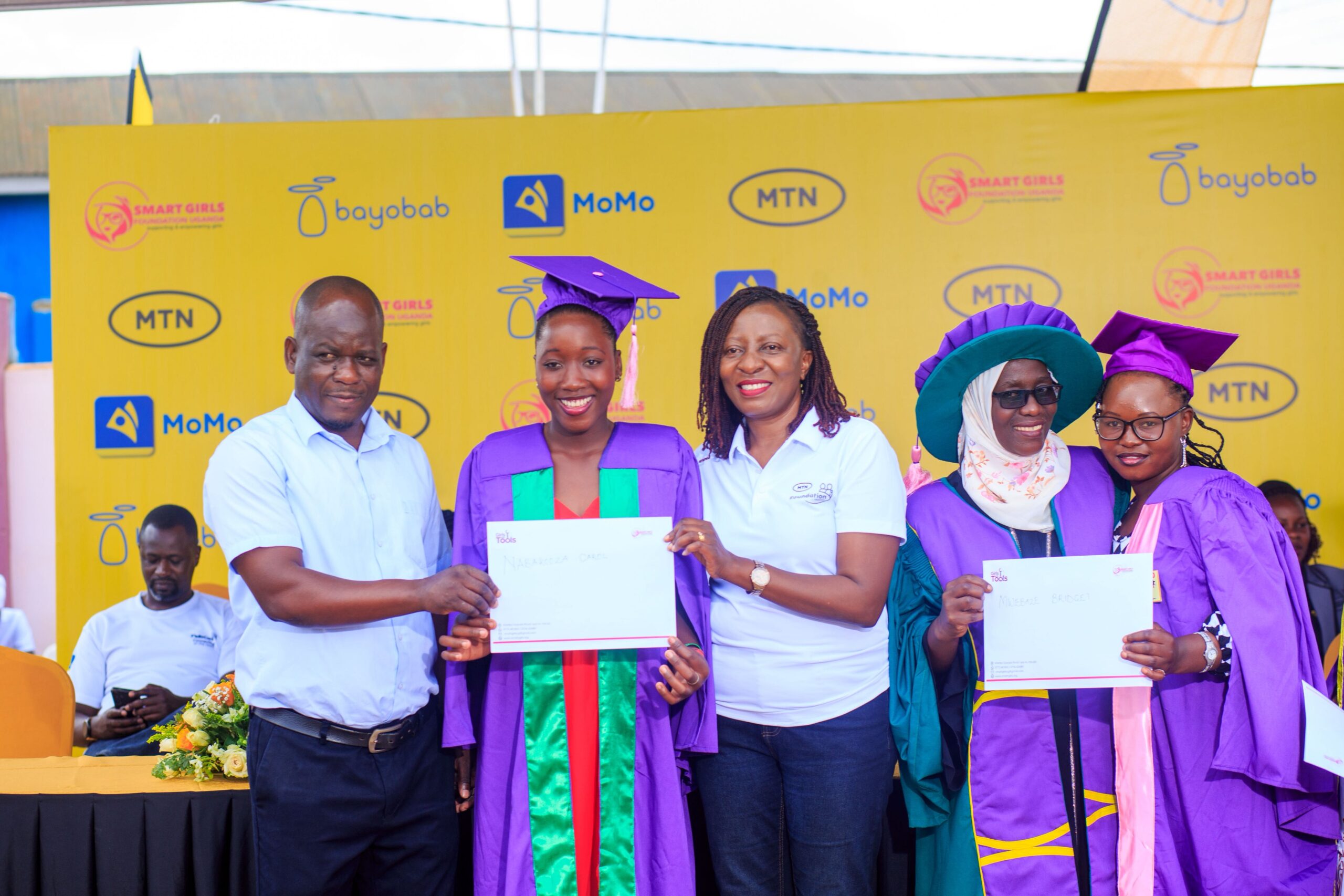 MTN Uganda and Smart Girls Foundation Graduate 298 Youths in Tech and Vocational Skills