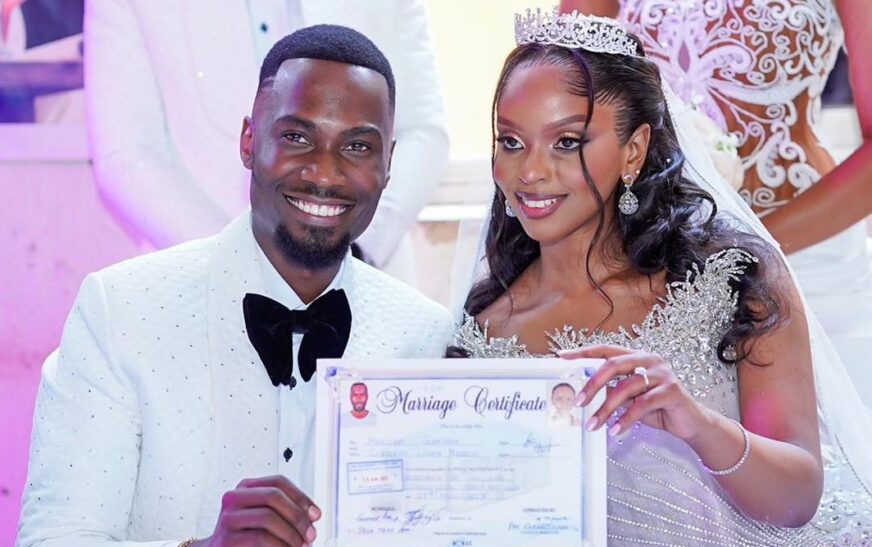 Pictorial: Baby Gloria Weds Longtime Fiancé Mbaleka Jonas in Elegant Ceremony