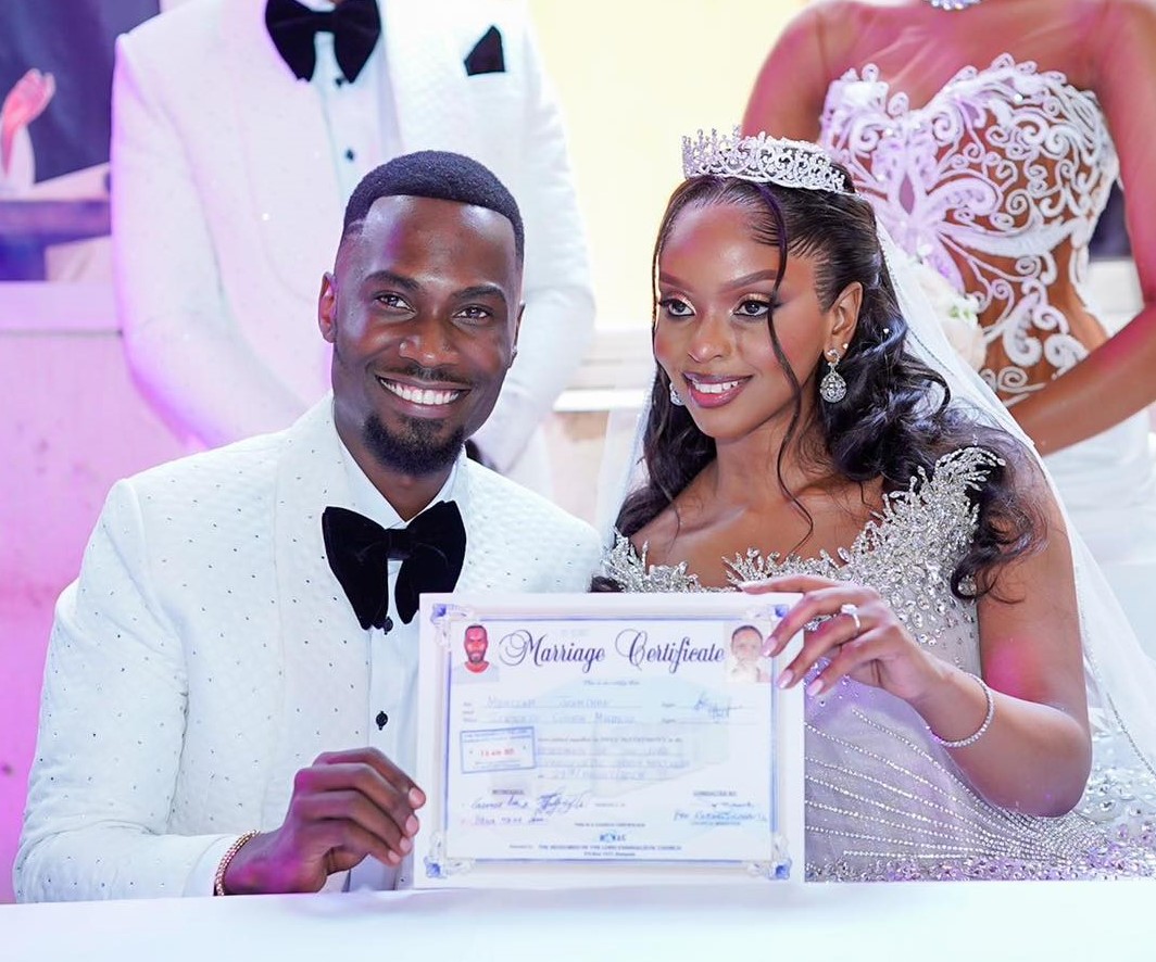 Pictorial: Baby Gloria Weds Longtime Fiancé Mbaleka Jonas in Elegant Ceremony