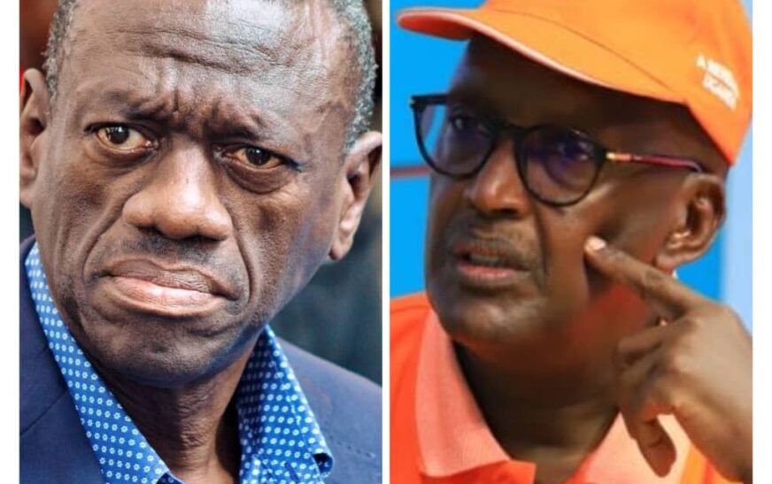 Besigye and Gen Tumukunde