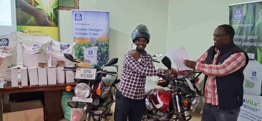 Yara Uganda Rewards Retailers Through YaraConnect Loyalty Program