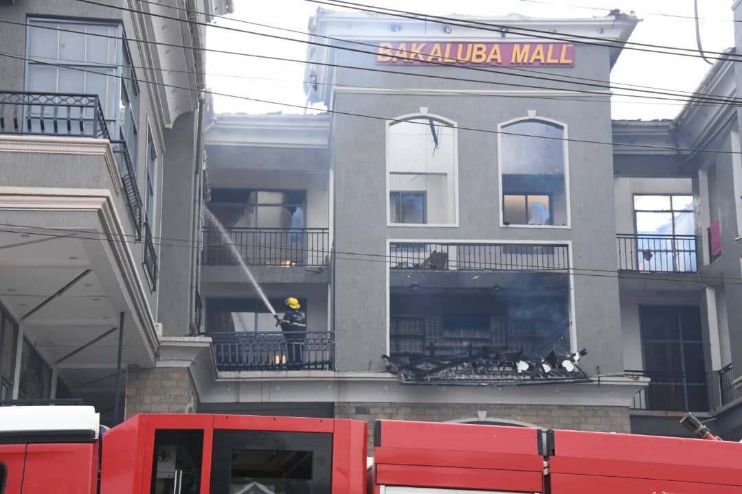 Fire Guts Bakaluba Mall in Mbalwa