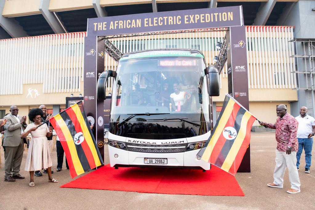 Iside Kiira Motors’ Electric Bus’ 13,000 Journey to South Africa