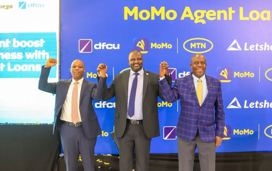 dfcu Bank Powers Agent Success with  Loan Collaboration with MTN and Letshego