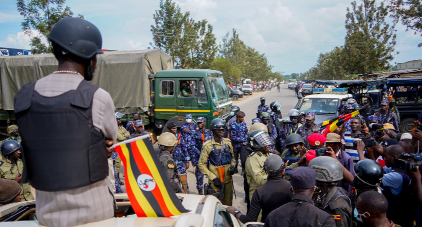 Chaos in Fort Portal as Police Block Bobi Wine From Final Rally