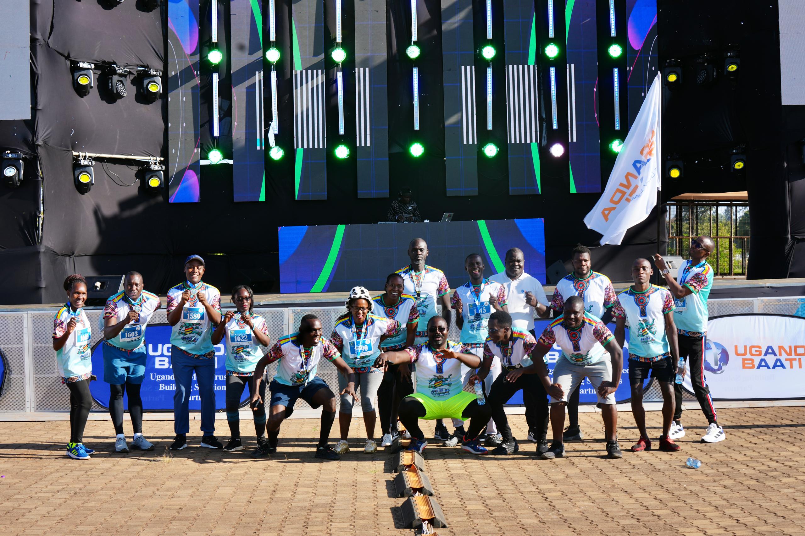 Uganda Baati Champions Health at the Gulu City Marathon