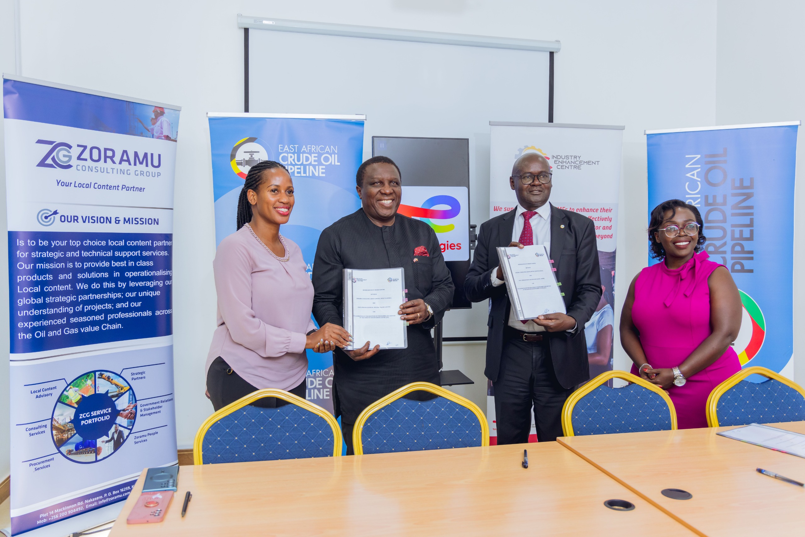 EACOP,IEC Centre Partner to Strengthen National Content and SME Capacity