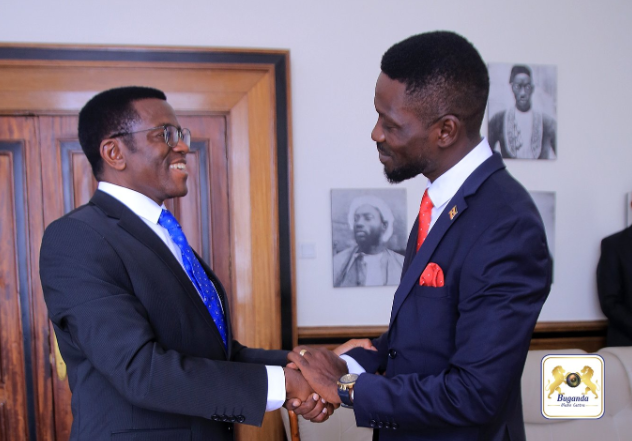 Bobi Wine Meets Katikkiro Ahead of Rubaga Rallies