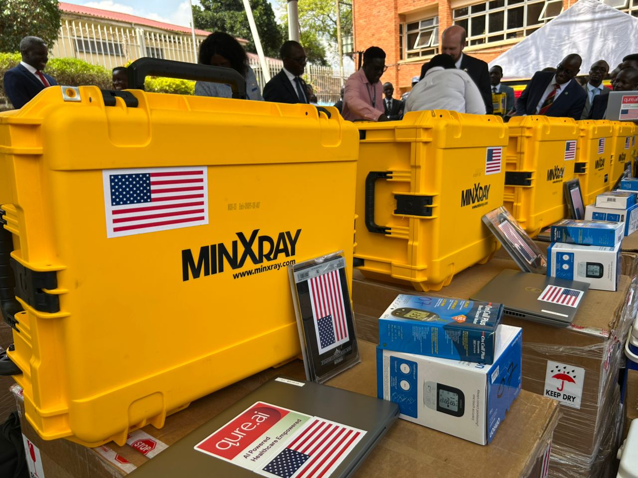 U.S  Embassy Commissions  AI-Powered MinXray Units to Boost TB Screening