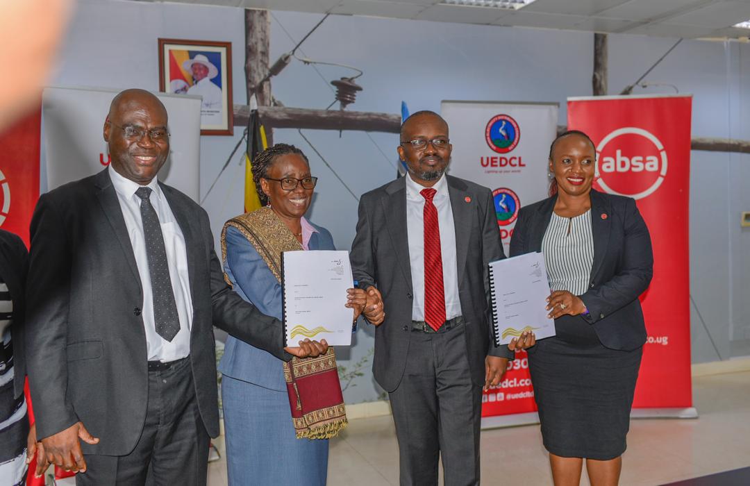 UEDCL Secures Shs190b Loan from Absa Bank to Upgrade Electricity Distribution Network