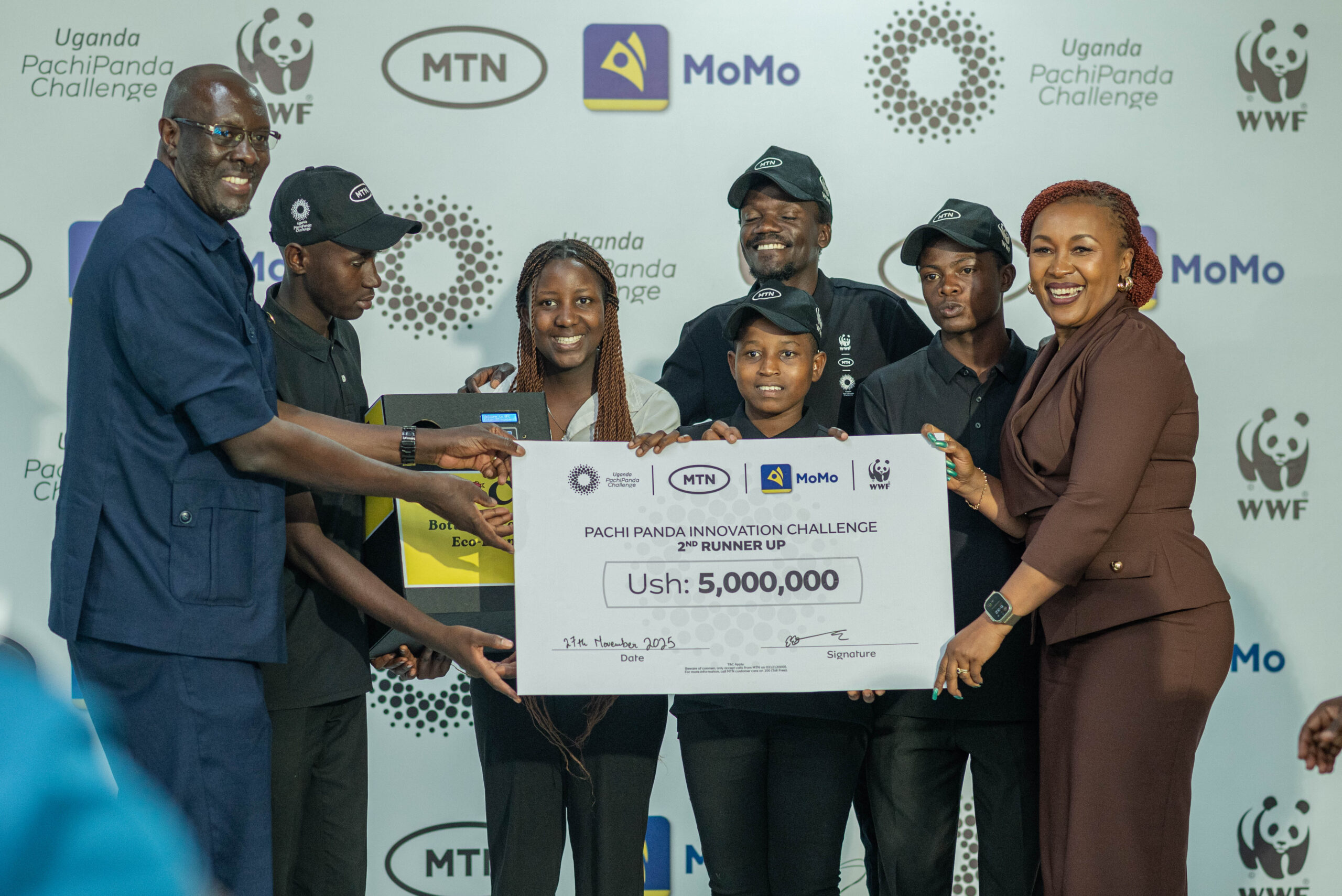 Pachi Panda winners: Ugandan students turn plastic waste into instant rewards on Bugala Island
