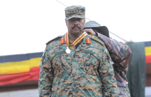 CDF Muhoozi Kainerugaba Awarded Kabalega Medal