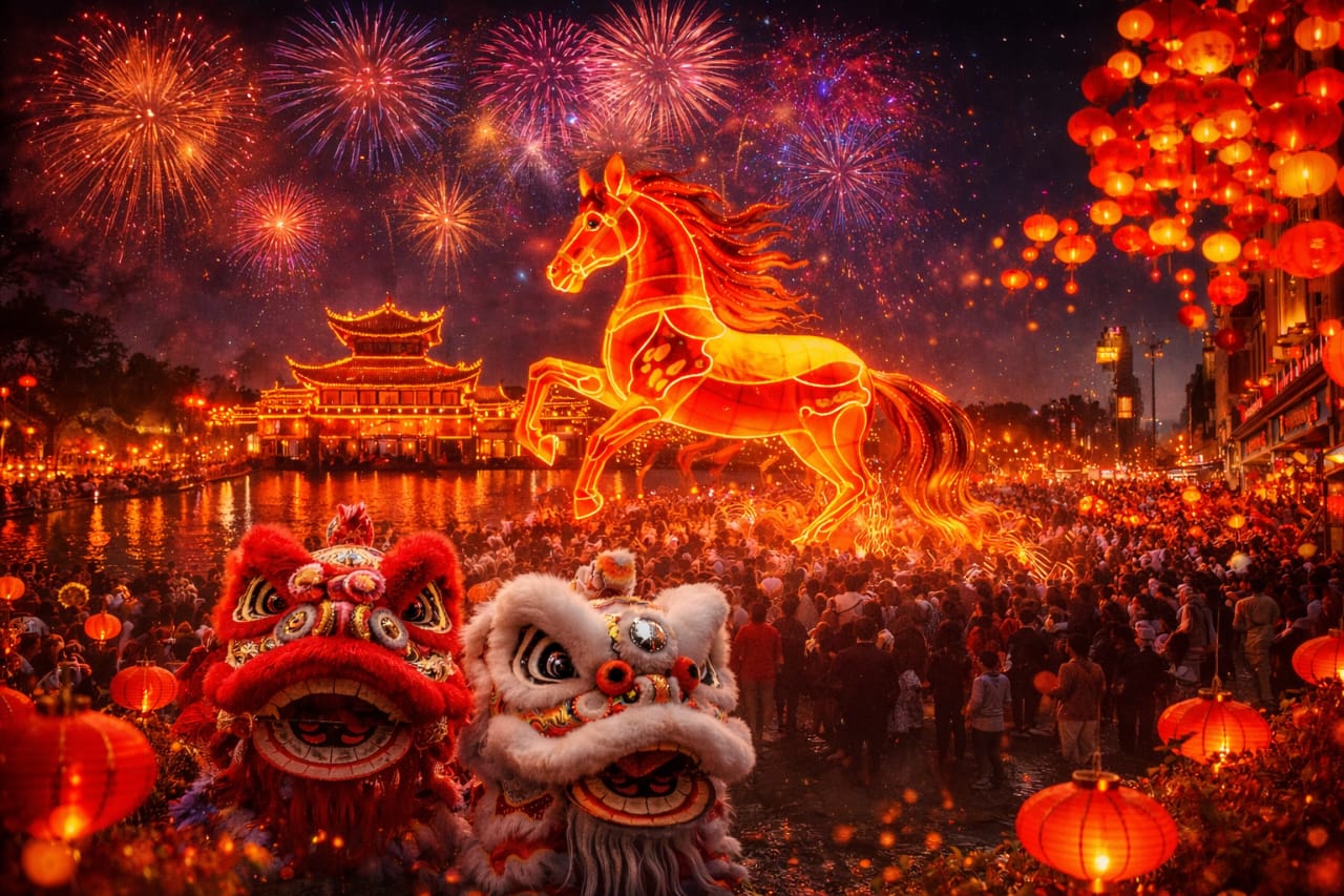 Year of the Fire Horse Begins Amid Global Lunar New Year Festivities