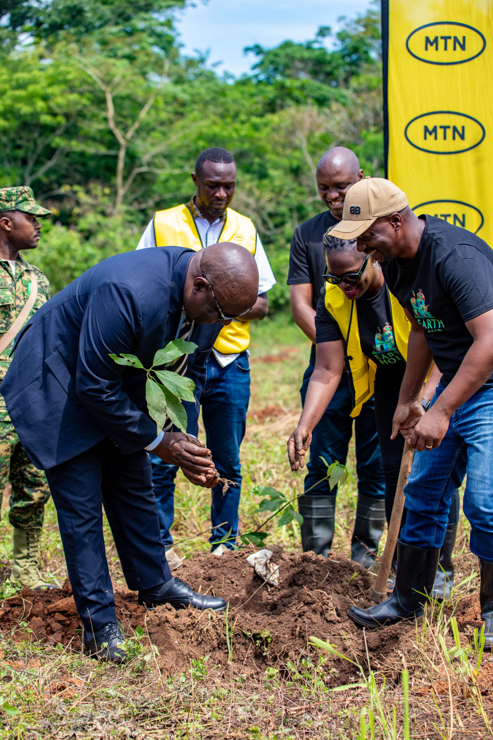 MTN and Partners Plant 12.4 Acres of Forest in Oil Hub