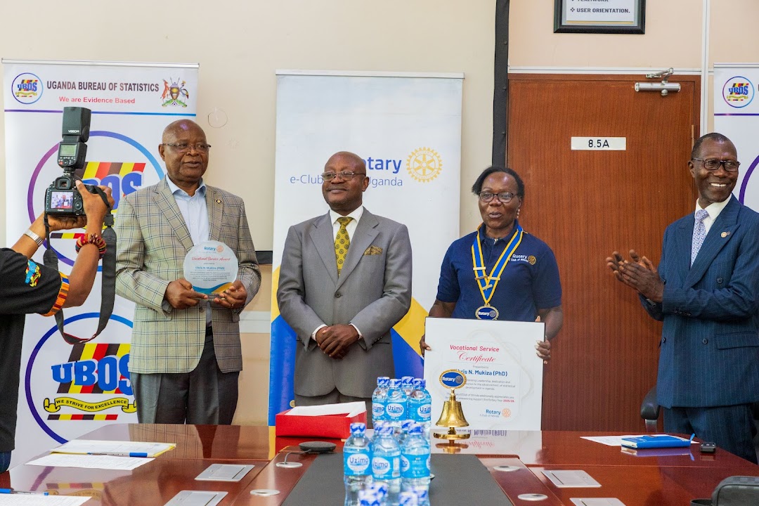Mukiza Scoops Rotary Award, Highlights Growing Role of Data in National Planning