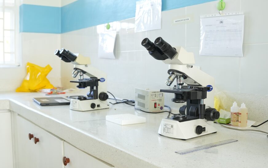 Microscope and Laboratory