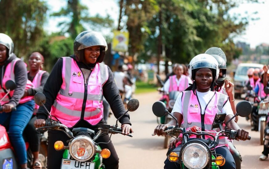 ITMS Celebrates Mothers’ Day with Women Boda Riders, Pushes Road Safety Campaign