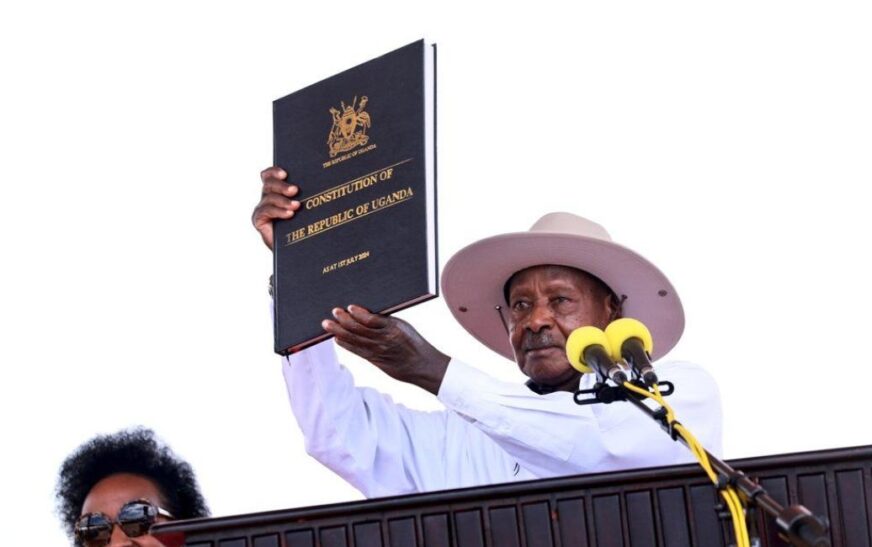 Museveni Swears in