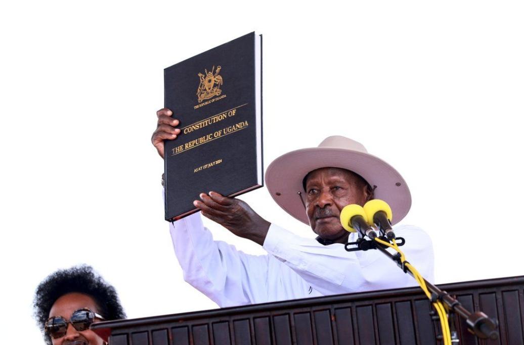 Gun Salutes: How Museveni was sworn in for the seventh term
