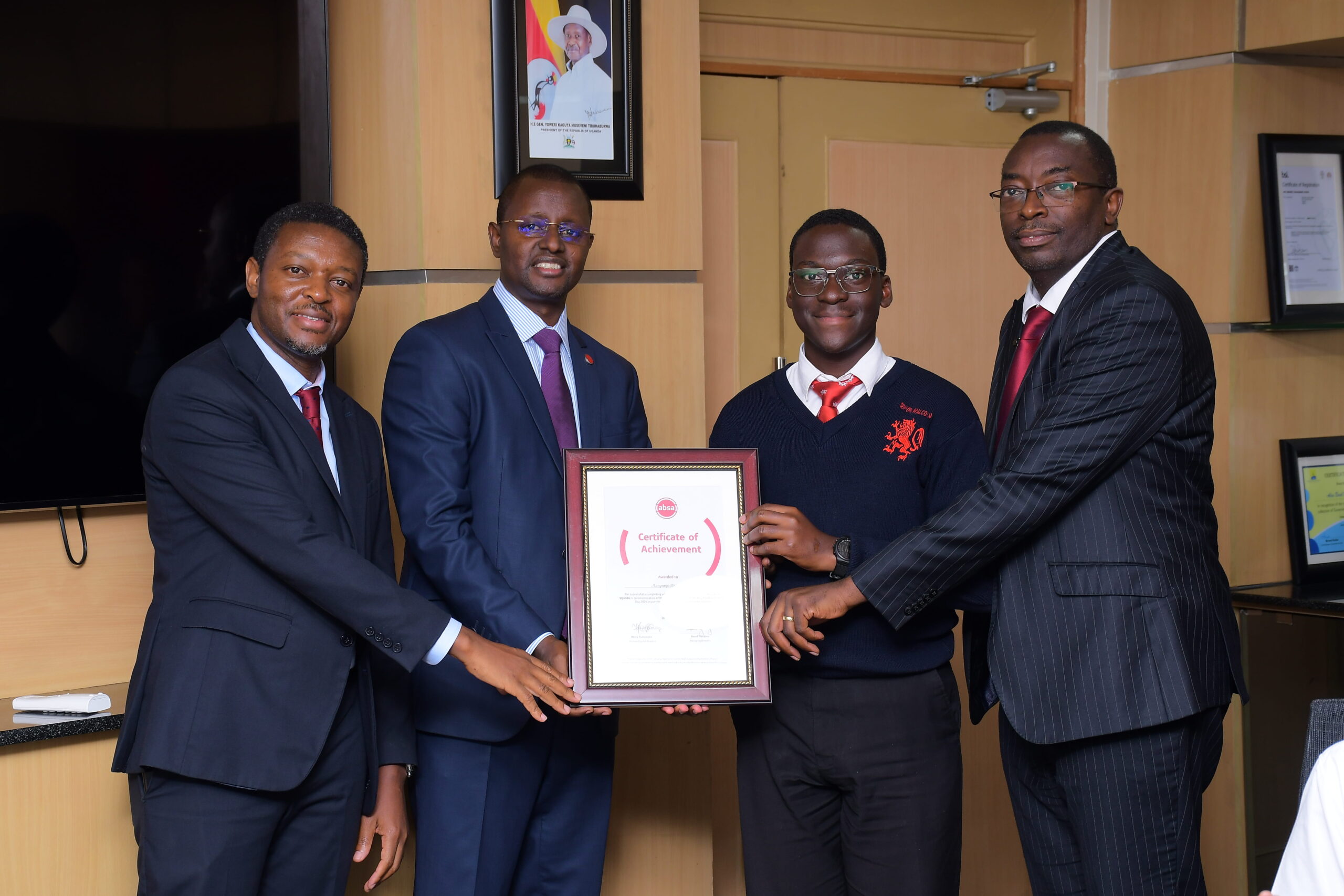 Over 20 Boys Step into the Shoes of Absa Senior Executives for a Day
