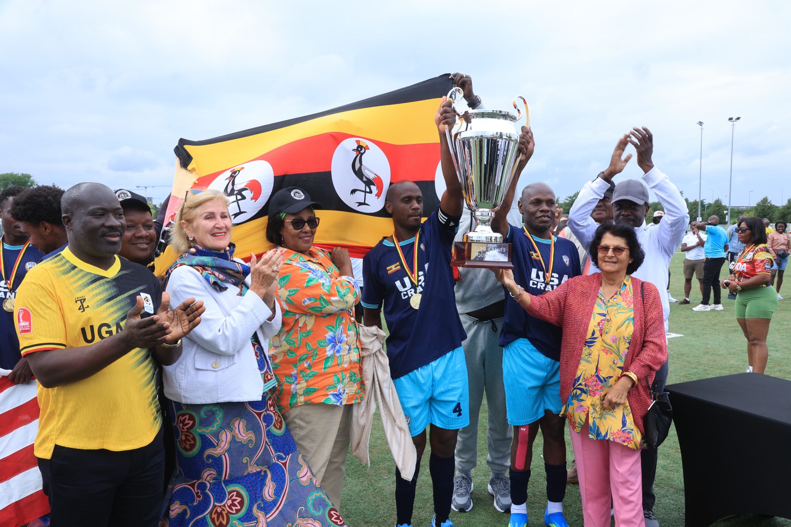 Uganda diplomats rally diaspora unity at Euro Cranes tournament in Amsterdam