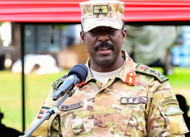 Gen Muhoozi appoints Nyakikuru acting SFC commander