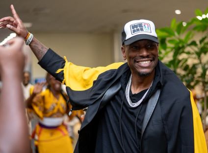 Tyrese Gibson lands in Uganda to boost coffee tourism