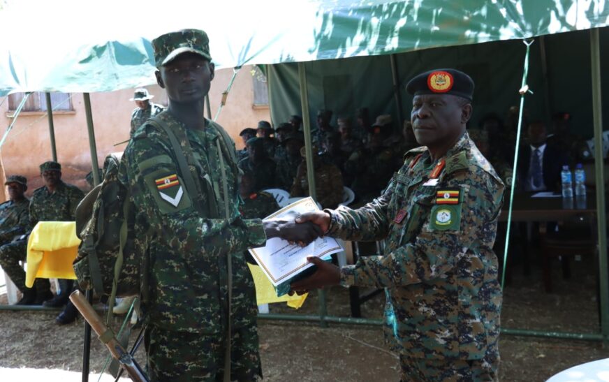 UPDF 3 Infantry Division Passes Out NCOs After Ideological, Leadership Training
