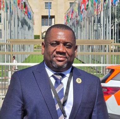 Diplomat Roll Stéphane NGOMAT calls for African Domestication of the Arms Trade Treaty at the UN Conference of State Parties in Geneva