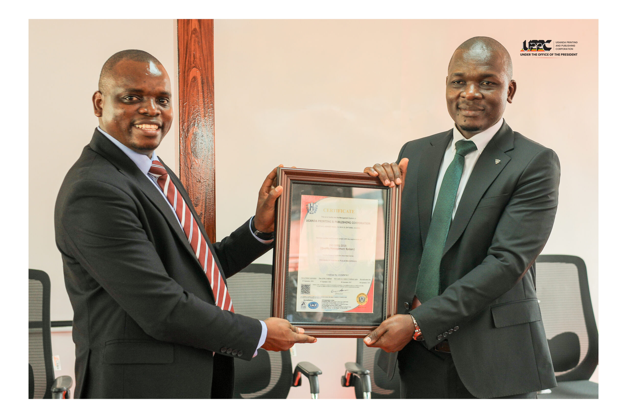 UPPC targets international market after securing ISO certification