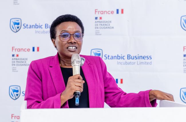 Minister Kuteesa Kamuli Lauds Stanbic-France Partnership as 106 Green Enterprises Graduate