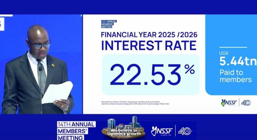 NSSF declares 22.53% interest for savers