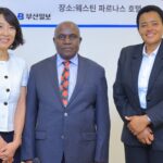 Minister Cryspus Kiyongo (Middle)