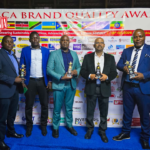 Frame 1: L-R: Mr. Rogers Rugomoka, Mr. Okwir Innocent, Mr. Robert Muwagula, Mr. Ajith Prasad, Mr. Victor Akatwijuka